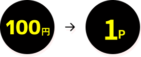 100円1P