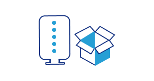 ルーター受け取り