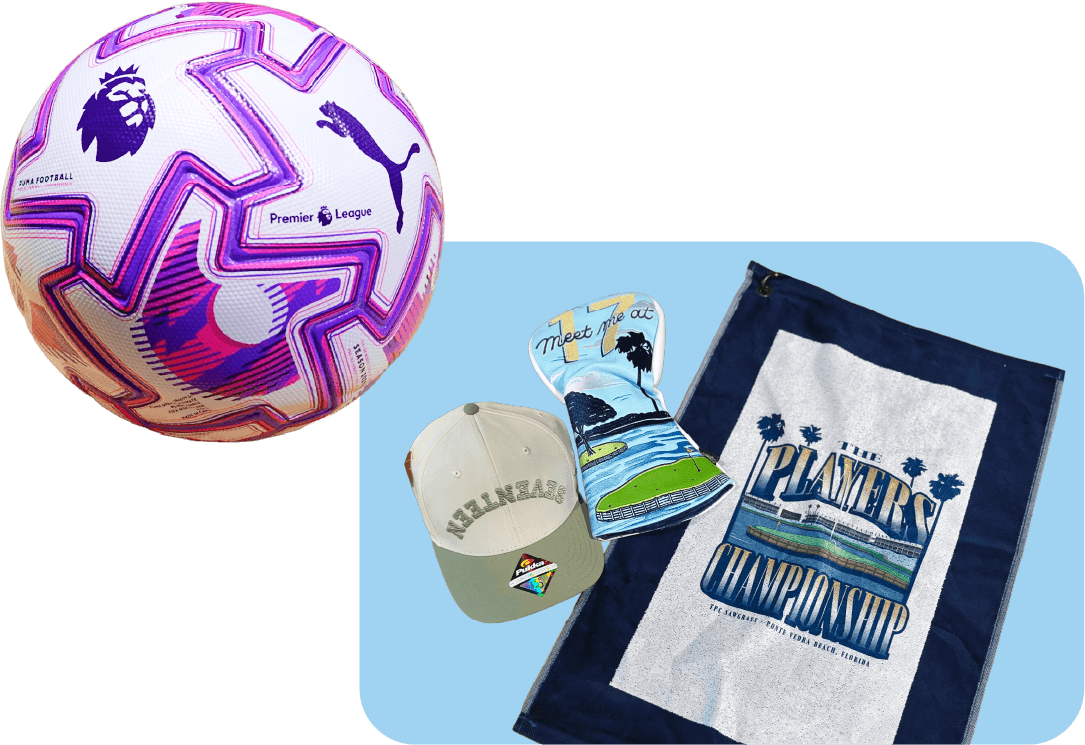 English Premier League公式球 / ザ・プレーヤーズチャンピオンシップグッズセット