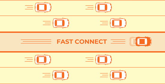 究極の回線に ファストコネクト