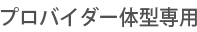 プロバイダ一体型専用